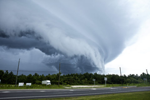 Tornado Touching Down