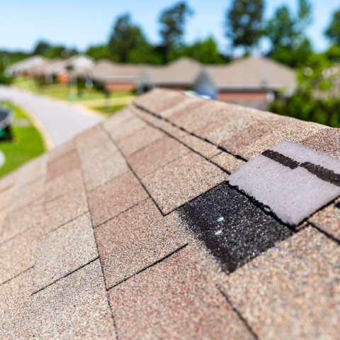 Roof damage